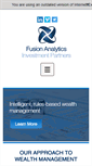 Mobile Screenshot of fusioninvest.com